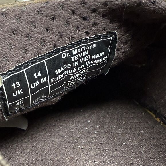 Dr Martens Tevin Loafers Mens 14 Brown Leather Slip On Casual Preppy Shoes main image 10